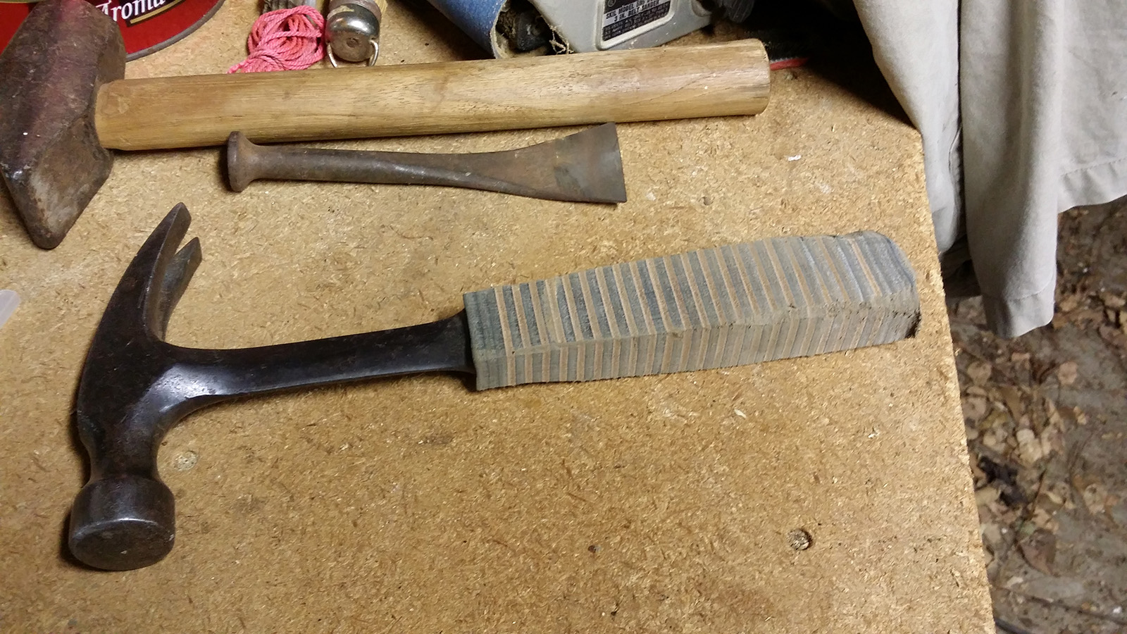 Estwing Leather Handle Repair